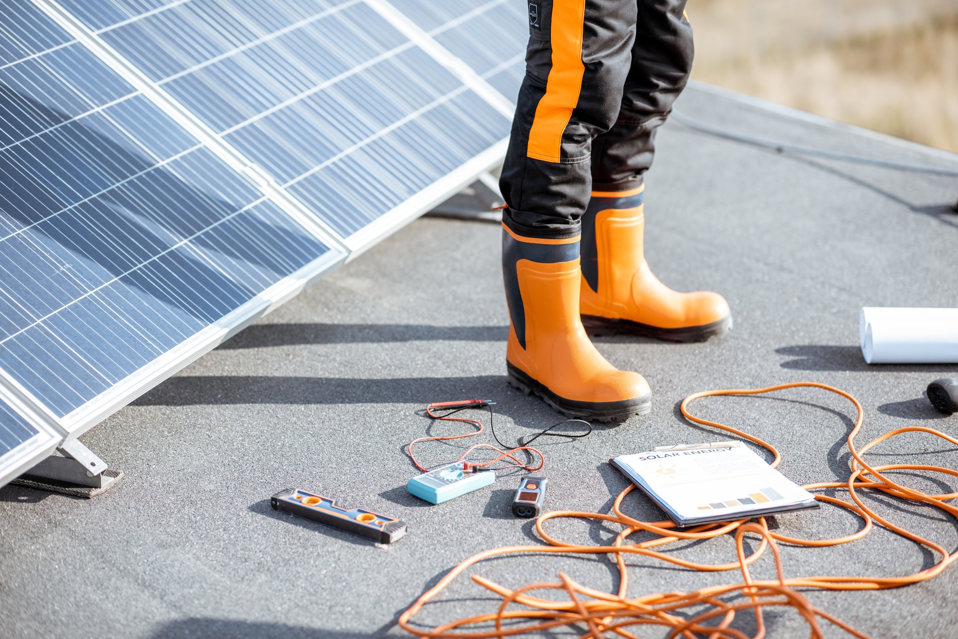 solar panel maintenance