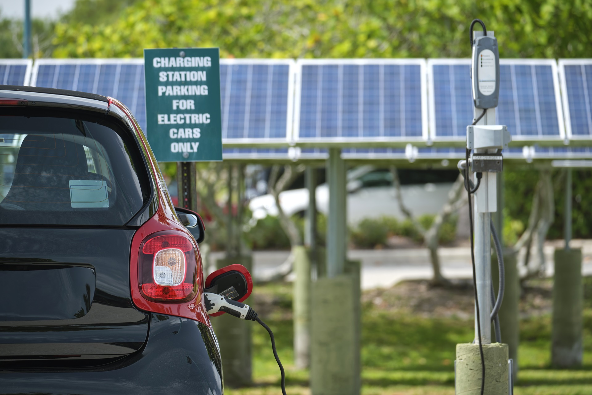 Solar Panels for Electric Vehicle Charging